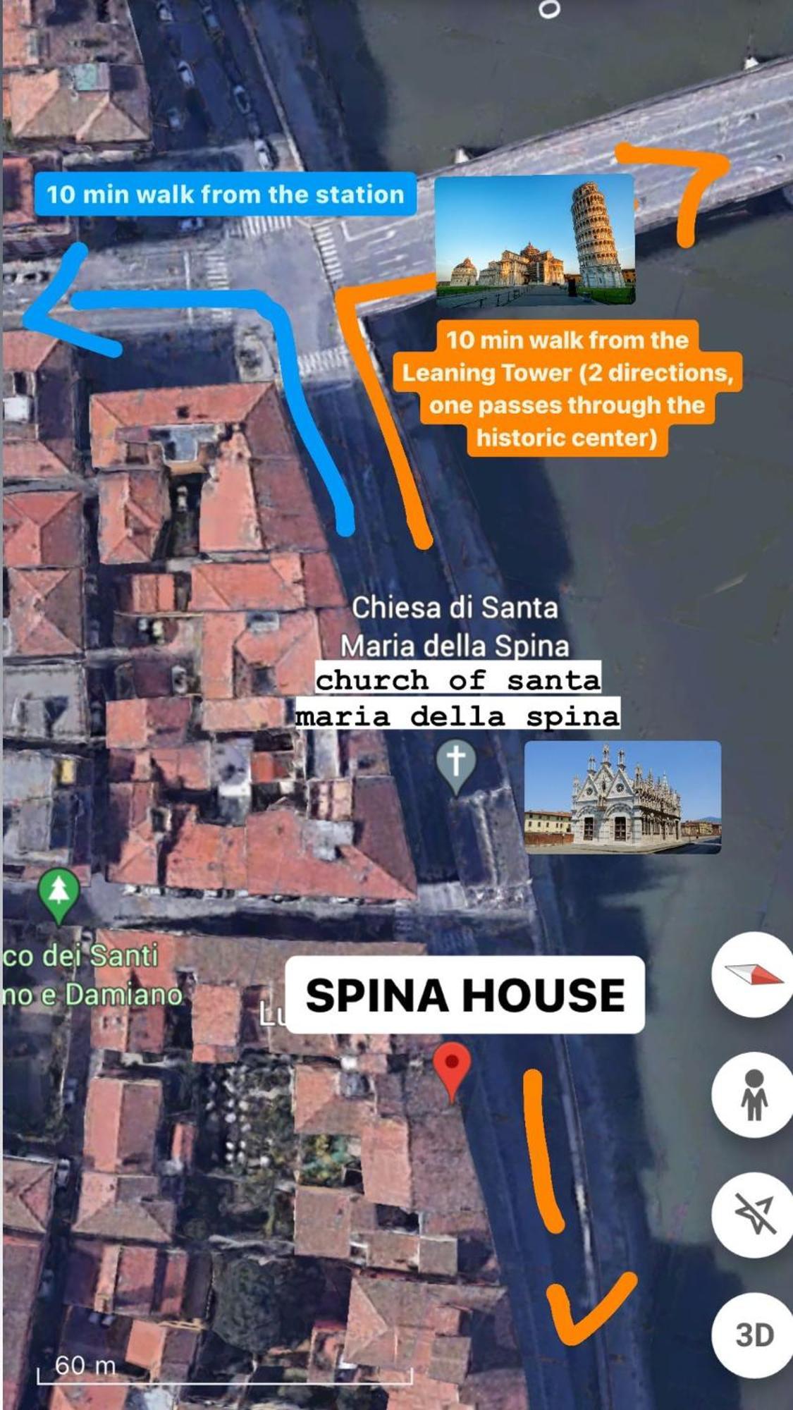 Apartmán Centro Storico Spina White House Pisa Exteriér fotografie